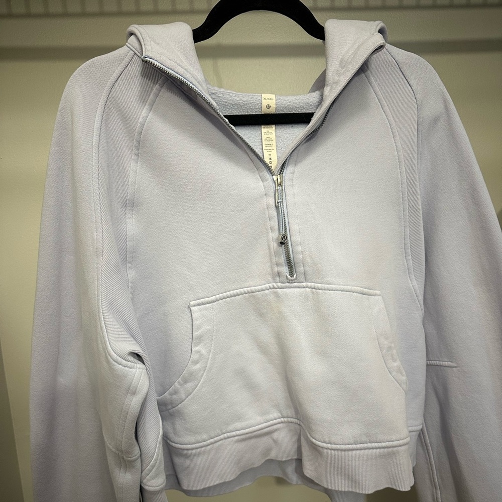 Lululemon Scuba Oversize Half Zip Hoodie